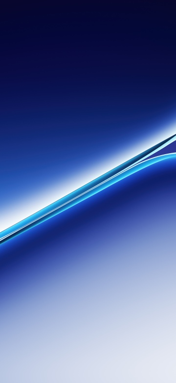 Blue abstract, Gradient curves