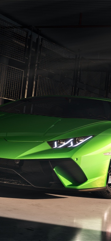 Lamborghini Huracan Performante, Green car