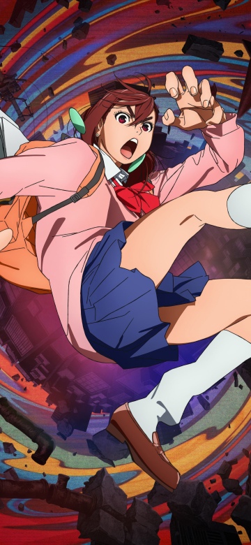 Momo (Dandadan) iPhone wallpaper