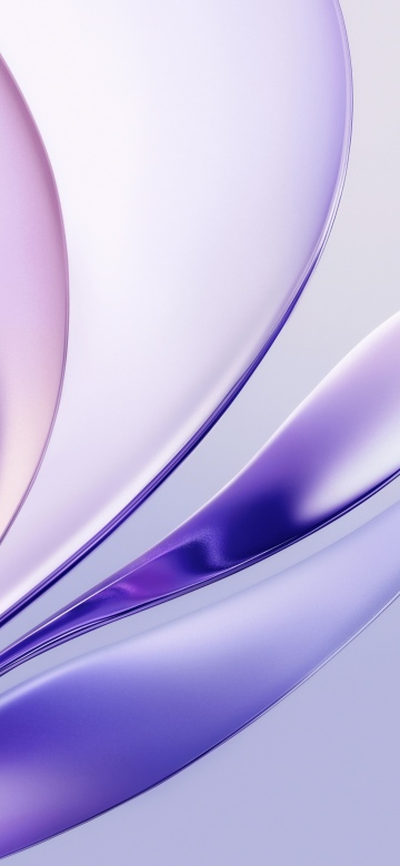 Glossy, Purple abstract
