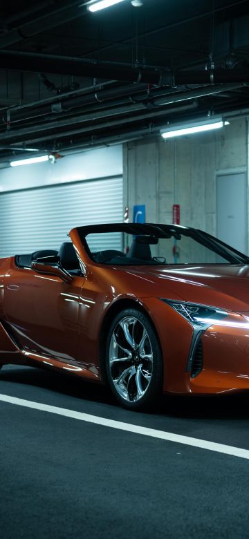 Lexus LC 500 Convertible, Luxury cars, 2020, 5K, 8K