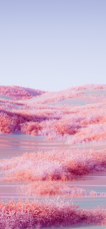 Pink aesthetic, Rolling hills