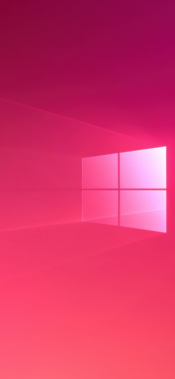 Windows 10, Red gradient