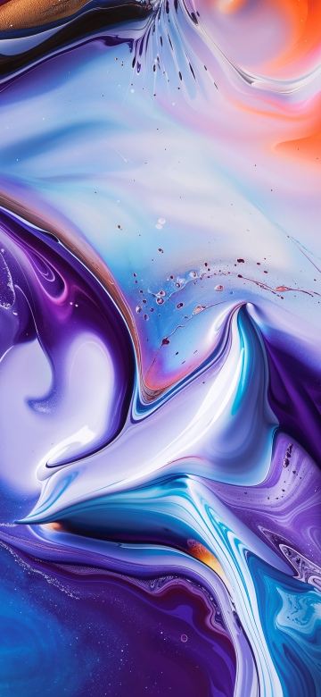 Vibrant, Fluid abstract