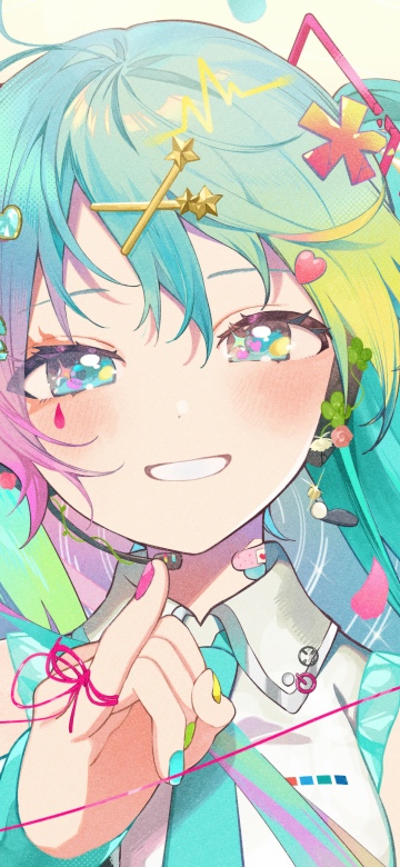 Hatsune Miku, Colorful art