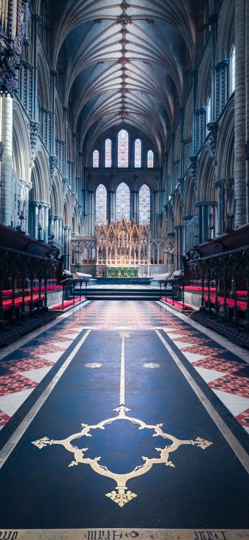 Ely Cathedral, Church, England, Ancient architecture, United Kingdom, Peaceful, Interior, Symmetrical, Heritage, 5K, 8K