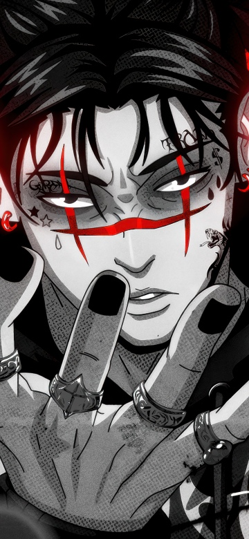 Choso, Red aesthetic