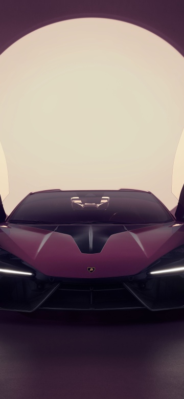 Lamborghini Revuelto, Purple car