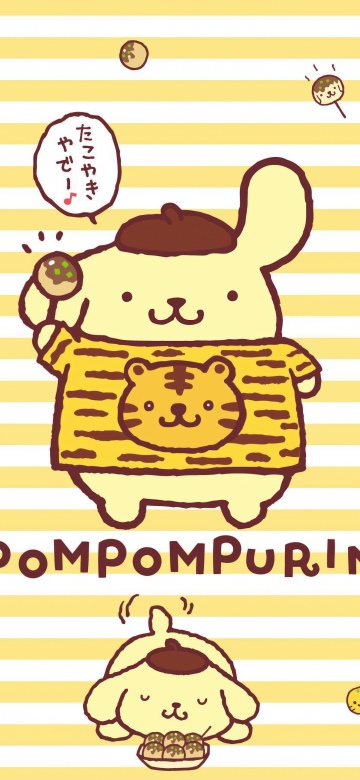 Pompompurin, Cute cartoon