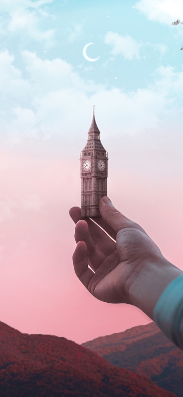 Surreal iPhone wallpaper
