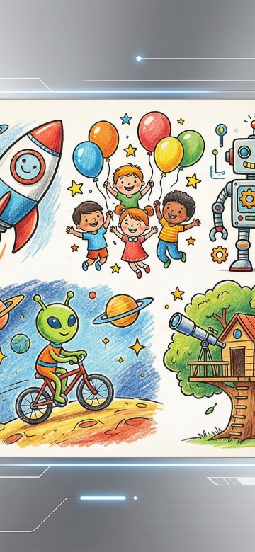May 2026 Calendar, Coloring illustrations.