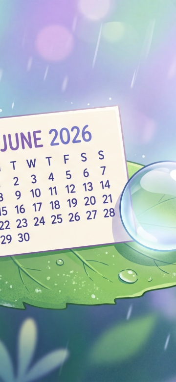 Desktop June 2026 Calendar