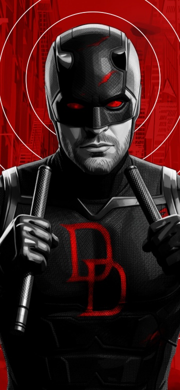 Daredevil: Born Again, Black suit