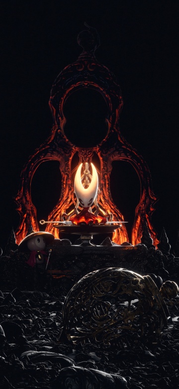 Hollow Knight, Pitch black wallpaper