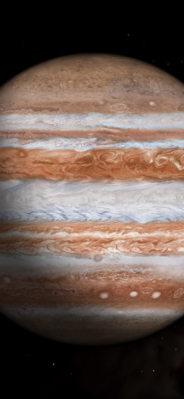 Jupiter, Dark background