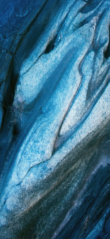 Glacial, Blue abstract