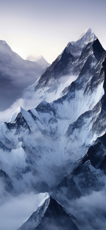 Snowy Mountains, Clouds