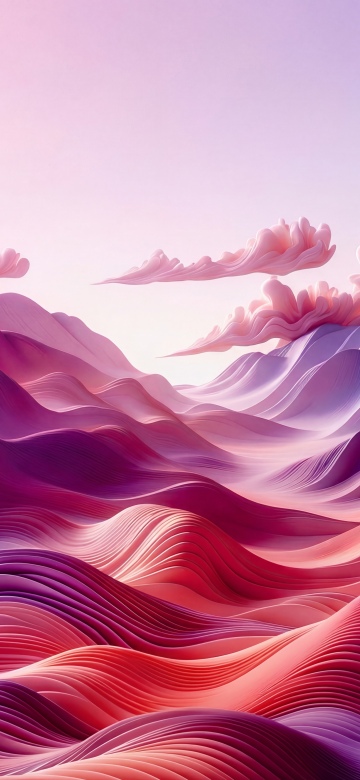 Abstract Aluminium OS stock wallpaper