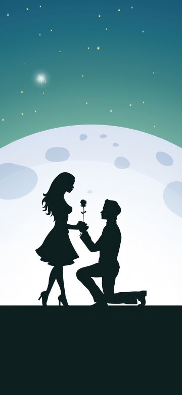 Love couple, Proposal