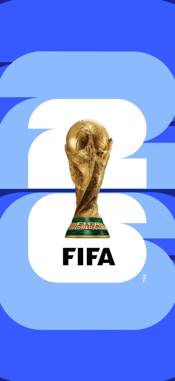 FIFA World Cup 2026, Blue background