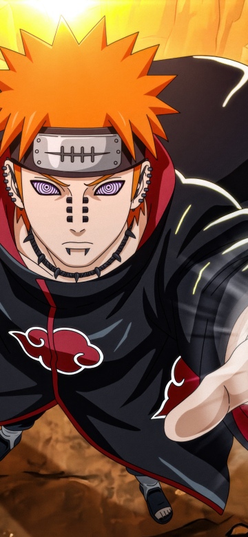 Pain (Nagato), Black cloak