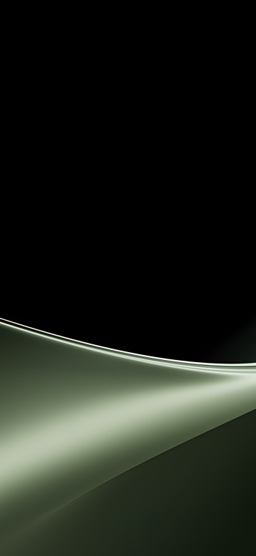 Abstract Waves, Green abstract