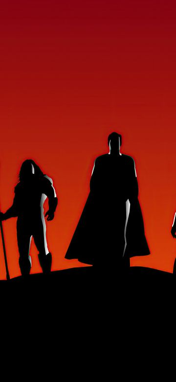 Justice League, Silhouette, DC Superheroes