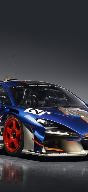 McLaren Senna GTR LM, Gulf car, 5K, 2020