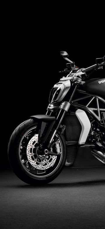 Ducati XDiavel, Dark background, Cruiser motorcycle