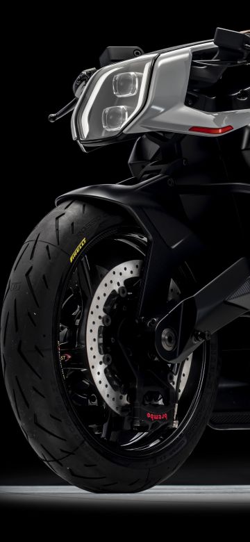 Arc Vector, 5K, Electric bikes, Cafe racer, Future bikes, Black background, 8K