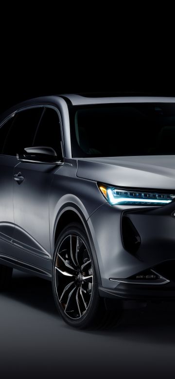 Acura MDX Prototype, 2020, Black background, 5K, 8K