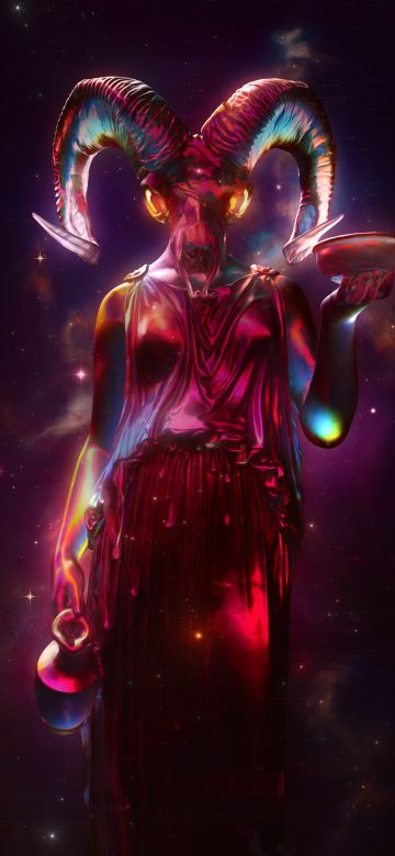 Celestial, CGI, Sculpture, Roman, Nebula, Glowing