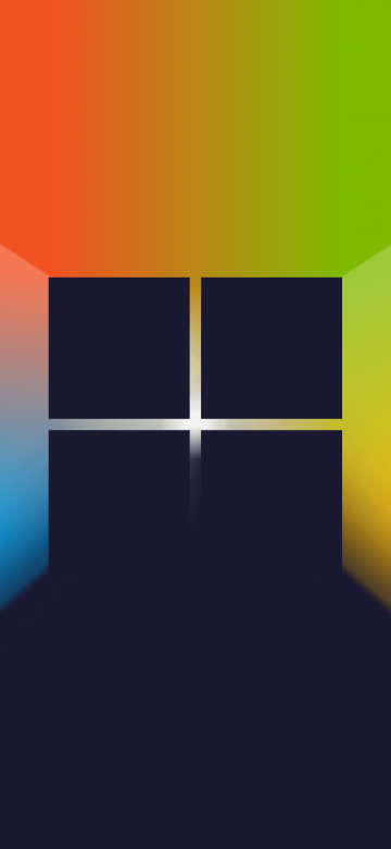 Windows Logo, 5K, Gradient background, Colorful background