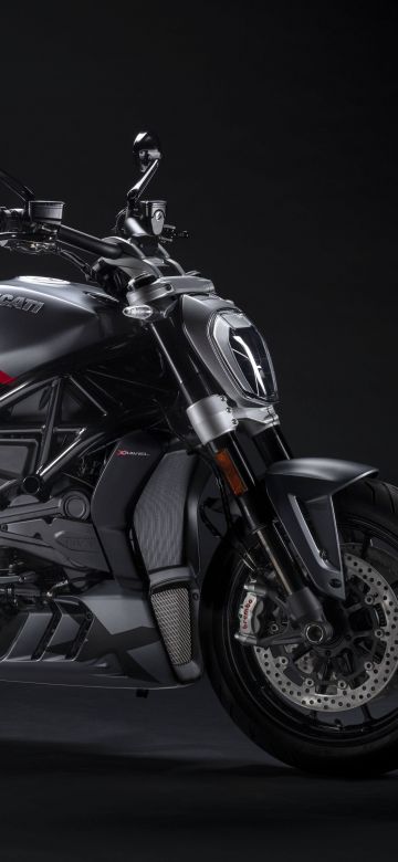 Ducati XDiavel Black Star, 5K, 2021, Dark background