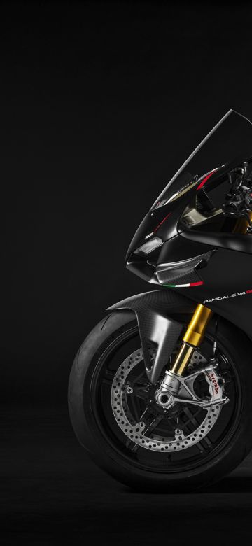 Ducati Panigale V4 SP, 2021, Dark background