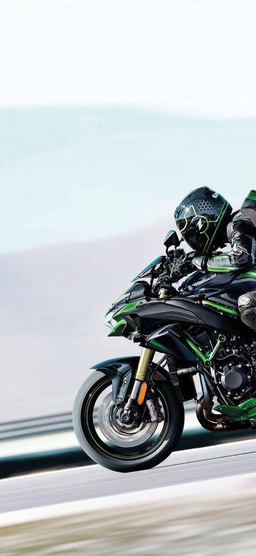 Kawasaki Z H2 SE, 2021, Sports bikes, Racing bikes, Race track