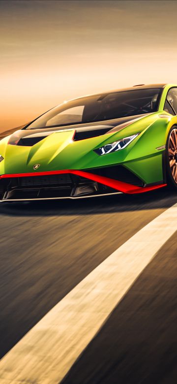 Lamborghini Huracán STO, Race track, 2021, 5K