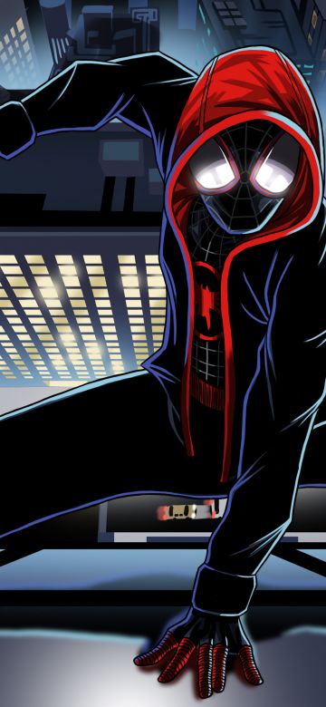 Miles Morales, Spiderman, Spider-Verse, Illustration, Marvel Comics, Spider-Man