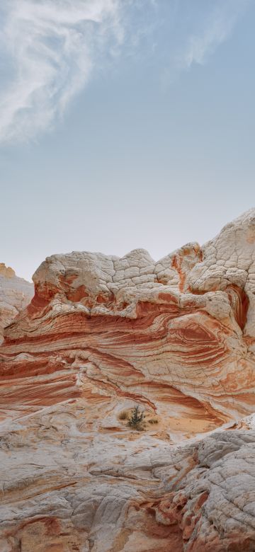 macOS Big Sur, Daytime, Stock, Sedimentary rocks, Daylight, Golden Sky, Summer, iOS 14, 5K, Vermilion Cliffs