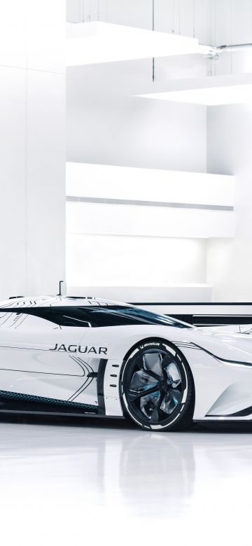 Jaguar Vision Gran Turismo SV, Hypercars, Concept cars, 2021, 5K, White background