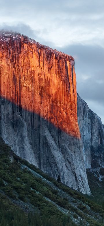 El Capitan, Yosemite National Park, Mountains, OS X El Capitan, Stock, 5K