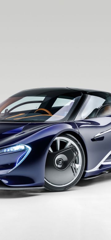 McLaren Speedtail, White background, 2021