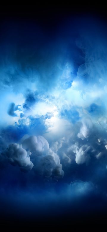 Storm, Clouds, Blue, iMac Pro, Stock, 5K