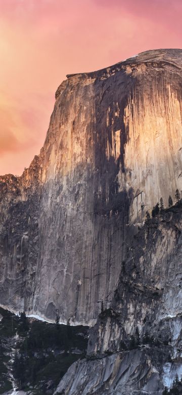 OS X Yosemite, El Capitan, Summit, Yosemite National Park, Yosemite Valley, Evening, Peak, Stock, California, 5K