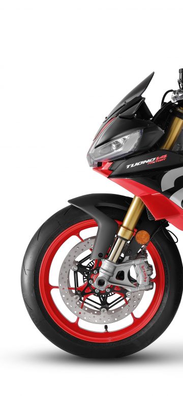 Aprilia Tuono 660, 5K, 2021, White background