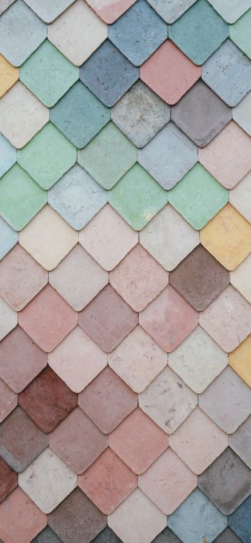 Wall tiles, Pastel background, Multicolor, Pattern, Textures, Geometric, Shapes, Design, Girly backgrounds, Pastel background