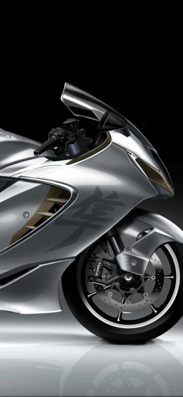 Suzuki Hayabusa, Dark background, 2022, 5K