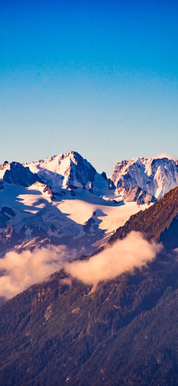 Swiss Alps, Mountains, Summit, Peaks, Switzerland, 5K