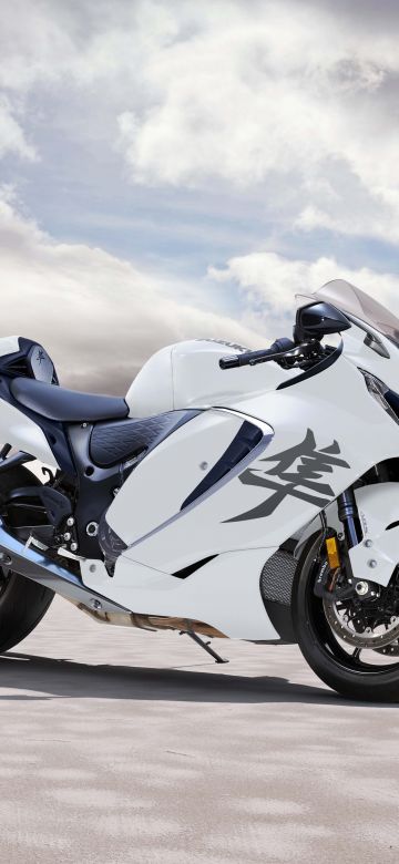 Suzuki Hayabusa, Biker, 2022, 5K