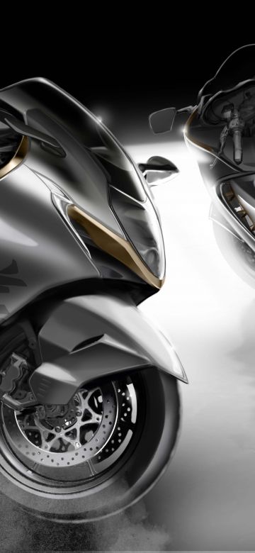 Suzuki Hayabusa, Concept design, 2022, Dark, 5K